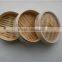 bamboo material steamer for stuffed bun,dumplings and chicken feet