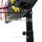 HOMCOM Portable Basketball Stand Net Hoop W/ Wheels-Black