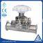 Sanitary stainless steel manual diaphragm valve with low price