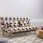 European style modern fabric folding sofa cum bed design for living room or hotel