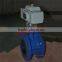 ss410 soft seal butterfly valve with electric actuator