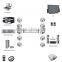 RJ45 8P8C UTP Jack to RCA Stereo Audio Adapter
