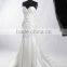 RSW907 Detachable Illustion Neckline Sexy Strapless See-Through Embroidery Designs For Mermaid Wedding Dress