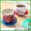 Mini usb heat silicone cartoon coaster coffee pad warmer coaster