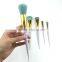 Unique handle for beauty makeup 5/10pcs spiral makeup brushes set