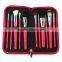 11pcs Complete Makeup Set Synthetic Cosmetic Brush
