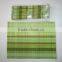 Bamboo table mat, fresh green colored from Vietnam