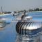 Wind driven turbine ventilators roof fan/ stainless steel/No power roof fan