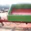 hot sale Euro style agtrilculture tractor use hydraulic 3 Ton, farm tipping trailer, rear and side tipping with CE certification