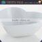 Inspirational gift heart shaped small porcelain ice cream sauce bowl