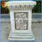 Stable fiberstone/ fiberglass flower pot stand wedding decorating roman pillar