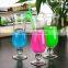 400ml curved wine glass juice cup