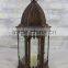 Creative Outdoor Decor Lanterns Square Antiqu Metal Lantern Candle Holders