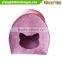 Pink Felt Kitten Cage