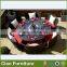Hot Sale Outdoor Furniture New Style 6 seater garden dining set