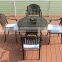 Garden Backyard Furniture Cast Aluminum Table And Chair