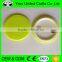September Smile Face Printed Tin Button Reflective Metal Badge