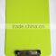 A4 PS green office clipboard,