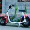 Intelligent Brushless Controller electric citycoco scooter of 35km/h Max speed