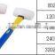 Rubber hammer ,rubber mallet with plastic-coating handle