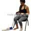 Good design sock and stocking aid with built up foam handles pull up socks