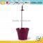 10 inch garden iron and zinc powder coated wedding buckets flowers metal planter bucket