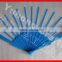 Promotional hand plastic fan frame