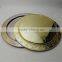 Cheap Wholesale Wedding Gold Silver Beaded Charger Plates