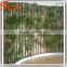China manufacturer common plastic decorative artificial lucky bamboo fence for sale