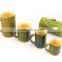 New bamboo cups/mugs natural color for wholesale