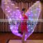 Two colors women belly dance costume led isis wings M0029-L1