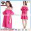 Wholesale summer sexy off-shoulder lady clothing apparel one piece dress pattern woman dress women dresses