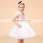 New arrival kids clothing performed ruffles dress for little lovely girls