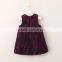 Summer Autumn Kids Dresses Design Lovely Sleeveless Baby Girl Floral Dress