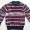 2016 Fashion Design 100% Pure Cashmere Knitted Stripe Baby Sweater