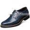 Zm11660a 2018 Fashion New Rubber Sole Leather Dress Shoes for Men