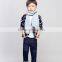 STOCK available! COOL KID ZONE 2016 autum Black and white plaid suit boy jacket baby boy suit boy child trench coat