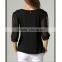 European and American style large size look slim chiffon fashion summer latest loose t shirt