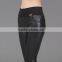 EY0043L Big size lady high quality PU leggings hot sale women winter leggings