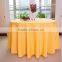 Guangzhou Factory solid color table cloth wedding table skirt table cover