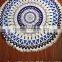 New fashinable custom printed super absorbed polyester round beach towel