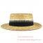 Ladies Flat Top Cheap Summer Straw Hat