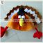 Unisex Adult Funny Thanksgiving Party Plush Turkey Hats HPC-0207