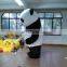 HI CE animal mascot costume for adults,inflatable panda mascot costume for big event