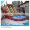 toboganes inflables, giant inflatable wet slide ,inflatable water slide with pool