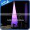 Holiday Decoration Led Tusk For Sale , Inflatable Led Ivory Balloon , Inflatable Curve Cone With Light