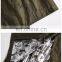 wholesale women clothing spring wear fashion lapel waist tie long sleeves jacquard cloth overknee trench coat