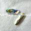 long oval crystal AB stone colorful and shining for jewelry making