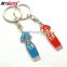 Wholesale metal chinese clothes keychain
