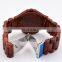 Hot sale  japanese movement mens watch wood bamboo watch